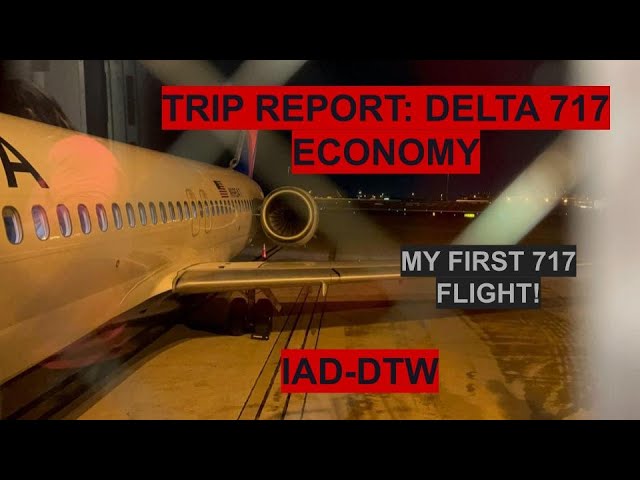 Trip Report: Delta 717 IAD-DTW