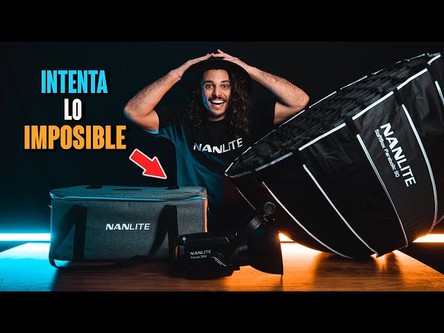 APUESTA POR TÍ | ILUMINACIÓN CINEMÁTICA PARA VIDEOS CON NANLITE PAVOTUBES Y FORZA 300