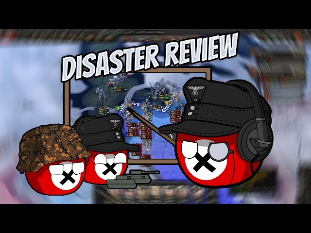 Disaster Review, and maybe we fix them live?