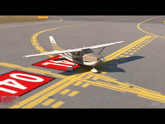 Cessna CT182T Skylane - Copenhagen to Gronholt, Denmark - MS Flight Sim