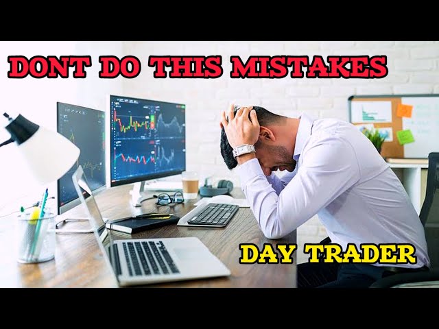 Crypto Day Trader 5 mistakes to blow your Account