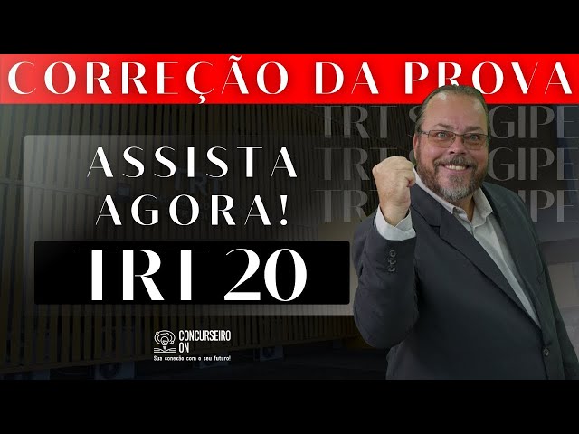 RAZÕES DE RECURSOS DA PROVA DO TRT-20 SERGIPE - TÉCNICO JUDICIÁRIO! FUNDAÇÃO CARLOS CHAGAS FCC