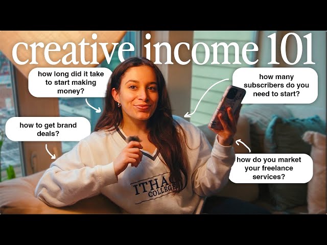 Making Money as a Creative 🌱 The BIG Q&A: sponsorships, freelancing & more