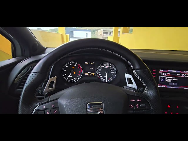 Seat Leon 5F Cupra 280 launch control sound