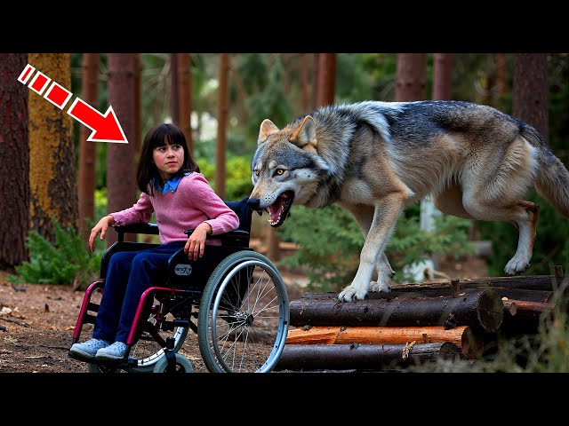 Stepmother abandoned her paralyzed daughter in the forest. But see what the wolf did!