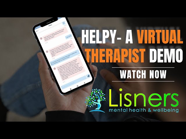 🚀 Introducing Helpy: Your Virtual Therapist on the Lisners App! 🚀#mentalhealth #therapy #lisners