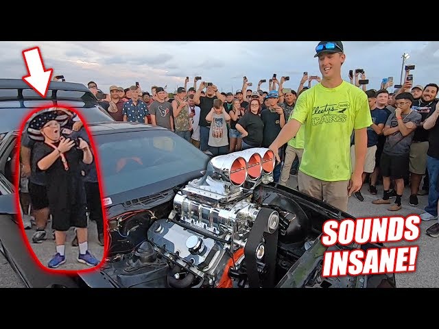 INSTANT Car Guy For Life...10.3L Supercharged Big Block in Person! + Neighbor Wall Tap Damage!