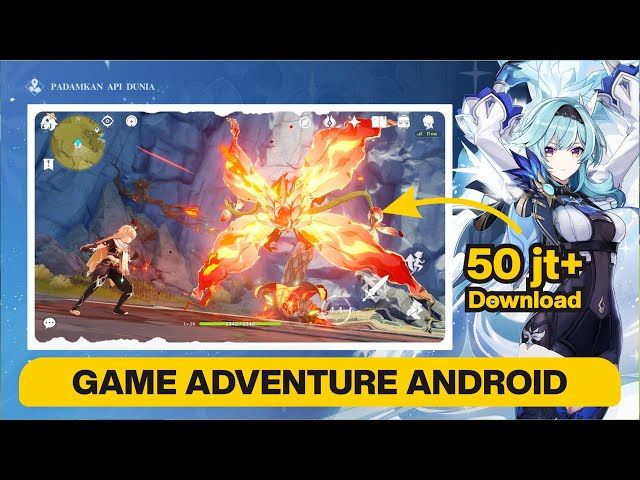 GAMING MERAPAT ‼️ 7 Rekomendasi Game Petualangan Android (Game Adventure Android)