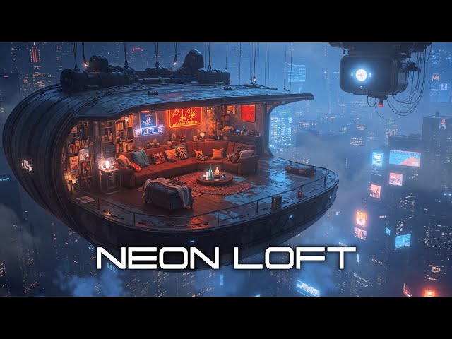 Cyberpunk Neon Loft 🌃 Neon Lights & Cyber City Views | Cyberpunk Awakened