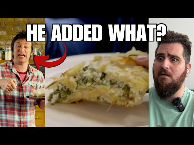 Cypriot Foodie Reacts to Jamie Oliver’s Feta and Spinach pie!!!