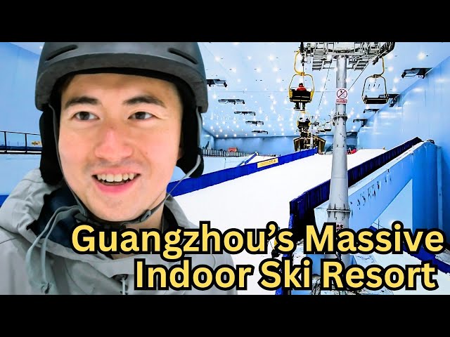 Summer Skiing at China's Indoor Ski Resorts