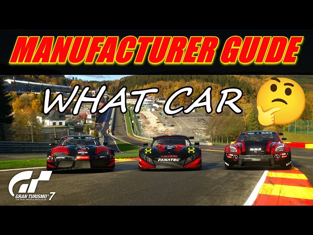 Gran Turismo 7 - Manufacturer Pick + Full Race 1 Strategy + Lap Guide