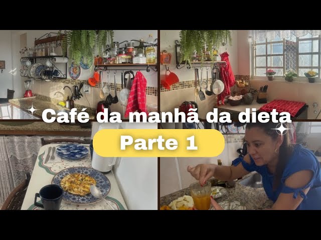 CAFÉ DA MANHÃ PARA EMAGRECER + CONVERSA | PARTE 1