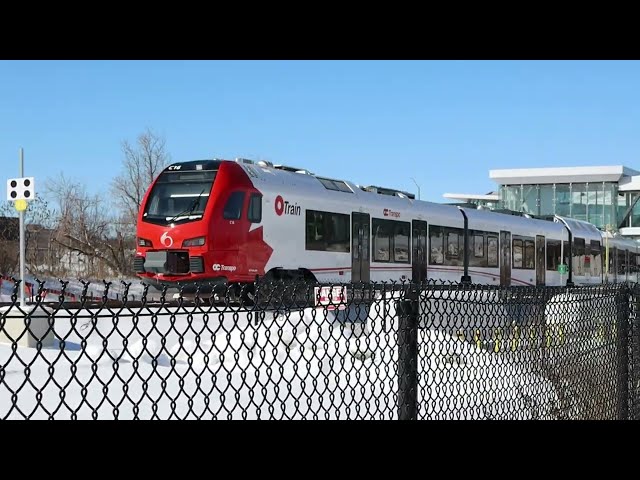 Otrain line 2 testing, Stadler Flirts and Alstom Lints