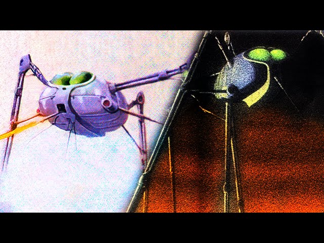 War Of The Worlds Explained: Jeff Wayne Tripods Artwork