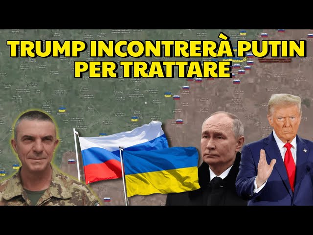 TRUMP INCONTRERÀ PUTIN : LA PACE È IN ARRIVO? ANALISI con GEN. CHIAPPERINI