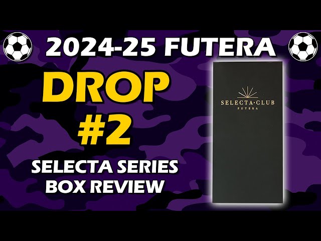 2024-25 Futera Selecta Series Drop 2 Box Opening