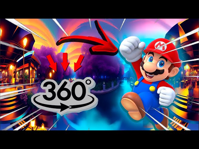 Super Mario Bros  Finding Challenge But it's 360 degree video