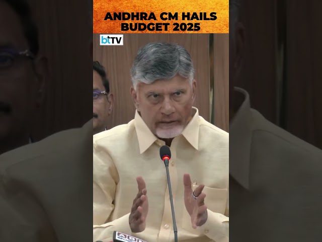 Chandrababu Naidu Says Budget Helps MSMEs, Viksit Bharat Vision