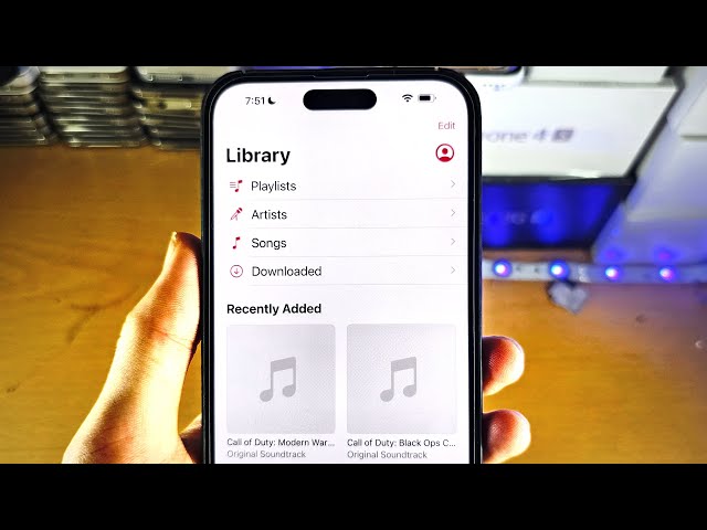 ANY iPhone How To Access iCloud Music Library!