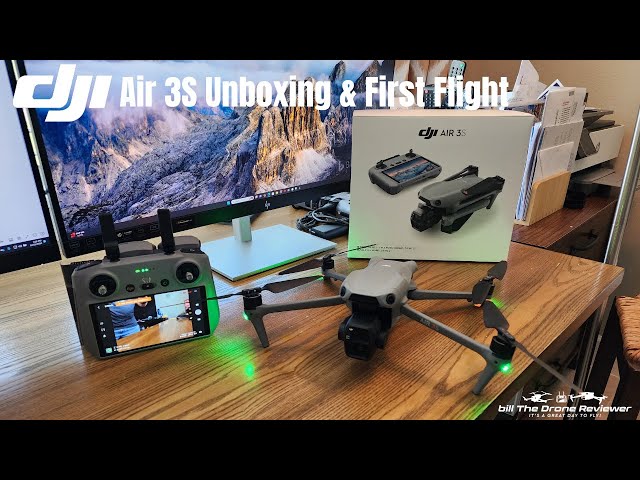 DJI Air 3S Unboxing & First Flight !