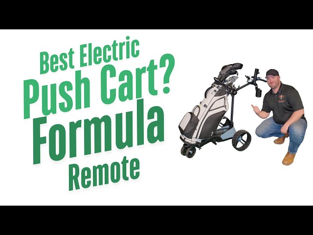 Formula Remote Electric Push Cart: A Golfer’s Best Friend!