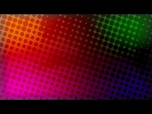 FREE DOWNLOAD psychedelic Retro Background VINTAGE Moving Color Dots Pattern HD intro outro opener