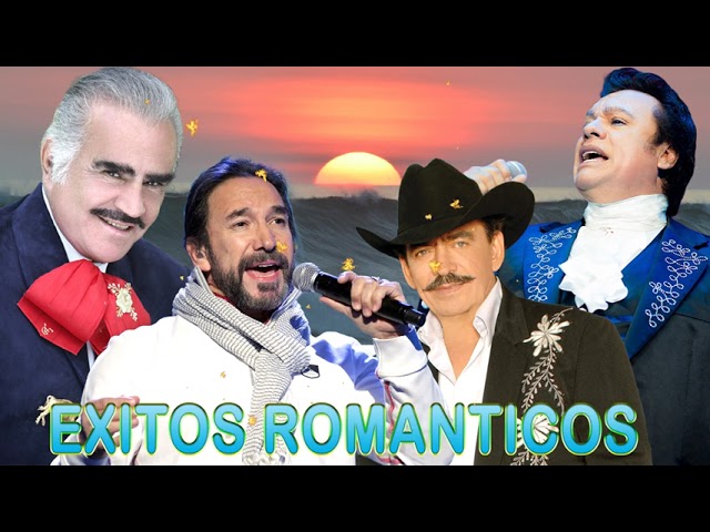 VICENTE FERNÁNDEZ, JOAN SEBASTIAN, JUAN GABRIEL, MARCO ANTONIO SOLÍS EXITOS