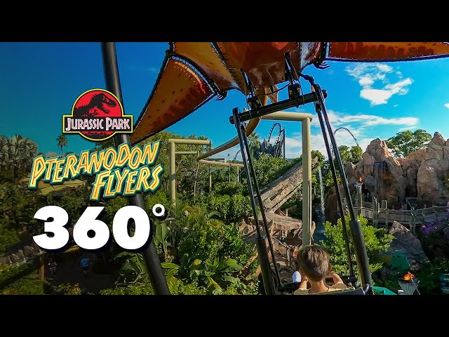 Pteranodon Flyers 360 Ride POV | Universal's Islands of Adventure