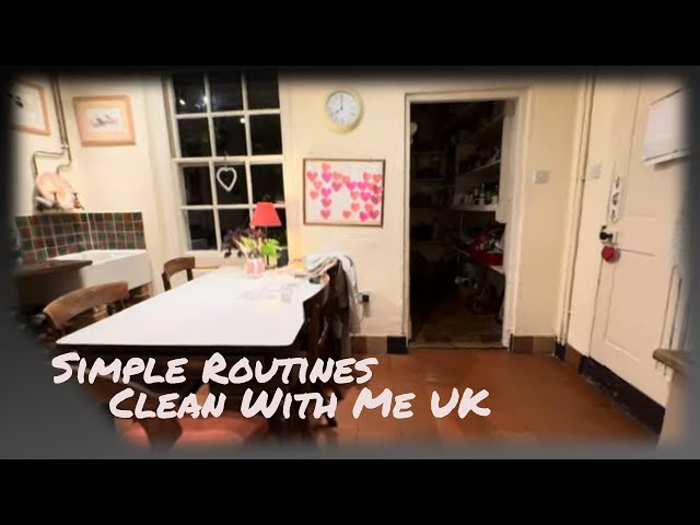 Routines Help Me Stay Calm | Clean With Me UK #eveningroutine #cleaningvlog #cleanwithme