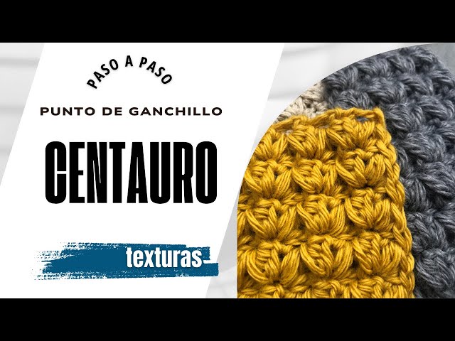 ¿Buscas un Punto a Crochet que combine simplicidad y textura?