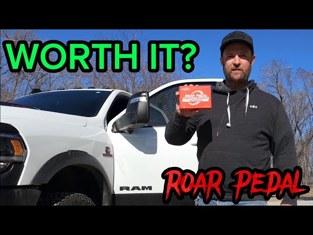 ROAR PEDAL on a RAM Cummins Turbo Diesel - Install and Test