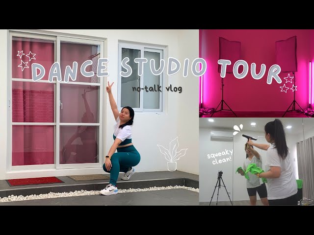 [VLOG] HOME DANCE STUDIO TOUR 2021 (Philippines) & clean with me! | heymisstatj