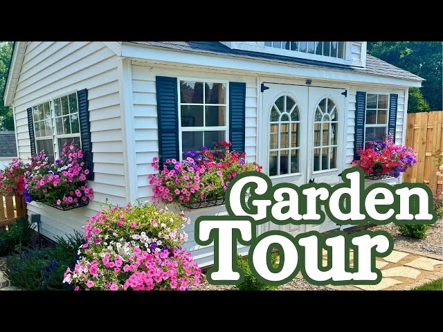 June Garden Tour // NEW Garden Design UPDATE!