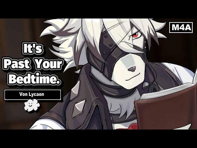 Your Wolf Butler Comforts and Reads you to Sleep (Sleep Aid)(Von Lycaon ASMR)| M4A ASMR RP