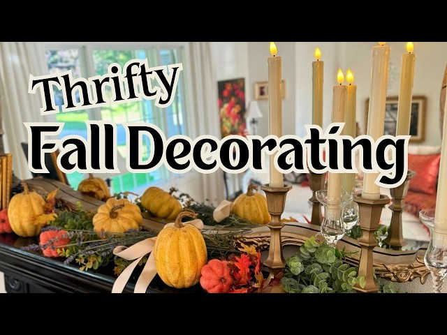 Cozy Indoor Fall Gardening Decor Ideas! ~ Decorate with me~ (Thrifty Budget Decor) 😍🌻