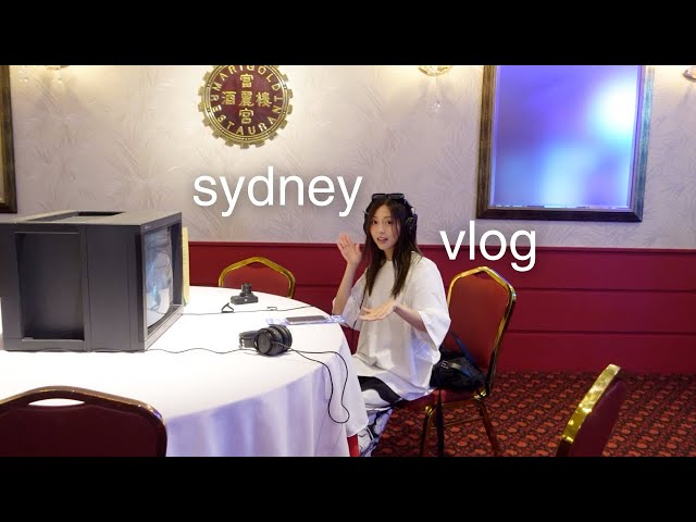 【Sydney Vlog】Asian-flavoured ice cream, dumplings in the CBD, Cao Fei exhibition, dinner with my Dad