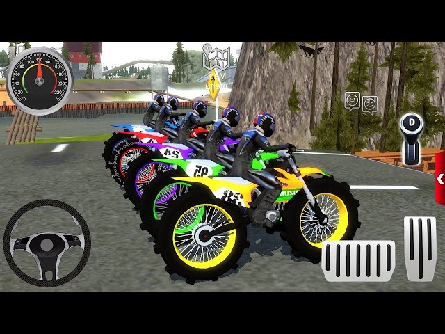 Motocross Dirt Bikes driving Extreme Off-Road Offroad Outlaws motor bike Game Android Mud Gameplay