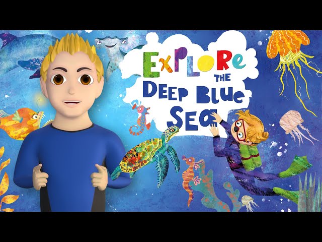 EXPLORE THE DEEP BLUE SEA| ANIMATED STORY FOR KIDS|