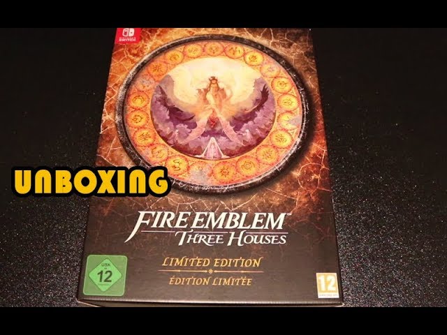 Unboxing Fire Emblem Three Houses Edición Limitada [SWiTCH]