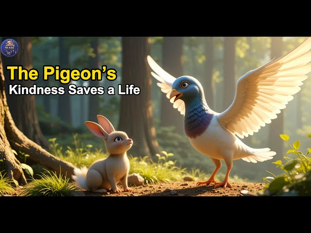 The Pigeon’s Kindness Saves a Life | Kids Moral Story