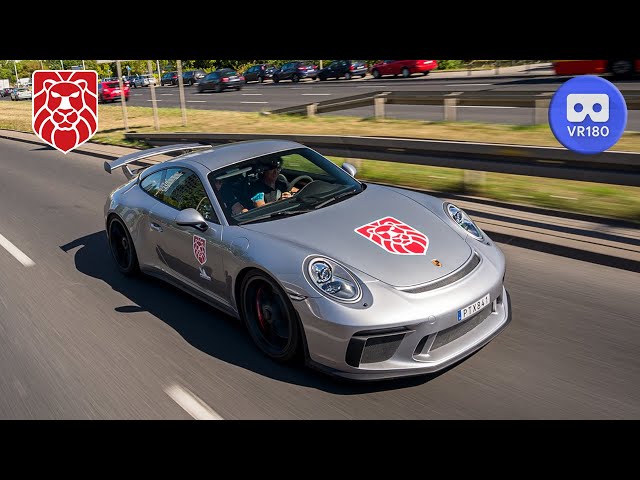 Porsche GT3 on Tor Poznan Passenger POV [180°VR]