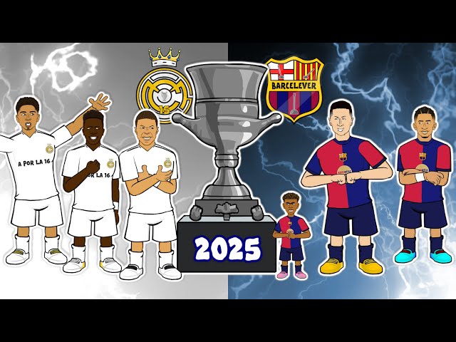 REAL MADRID vs FC BARCELONA🏆 Supercopa de España 2025