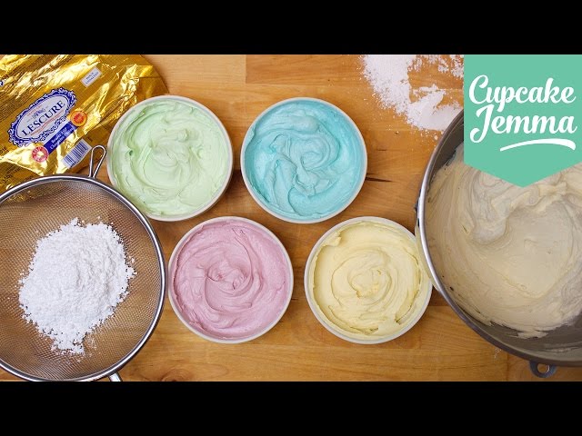 Buttercream Masterclass: How to make Perfect Buttercream Icing | Cupcake Jemma