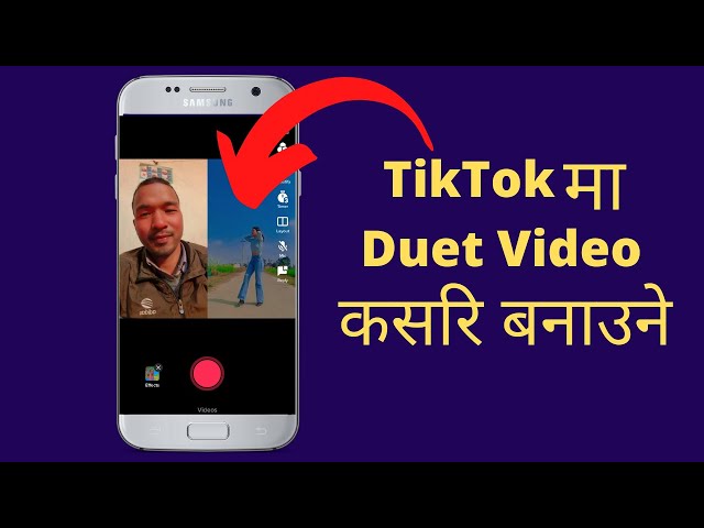 TikTok Ma Duet Gareko Video Kasari Banaune || How To Make Duet Video On TikTok ||