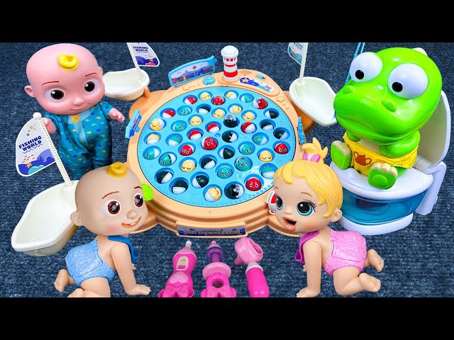 LIVE🔴Satisfying with Unboxing Cocomelon Animation😍 COCOMELON Dinosaur Fishing Toy ASMR 😍DX Unboxing