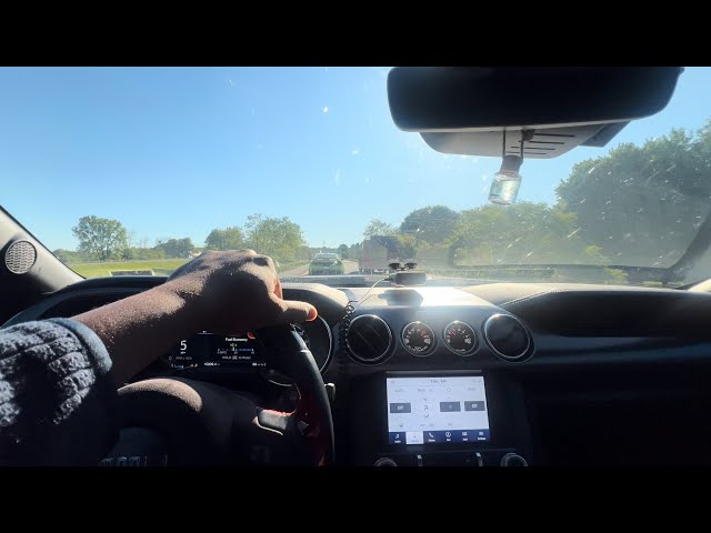 Early Morning MACH 1 POV DRIVE #5 |CHASING DOWN A GT350|