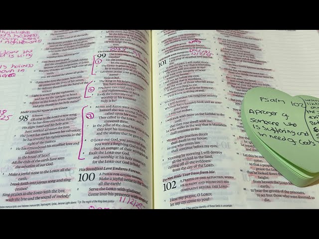 Day 102: Psalm 102| #esv #biblestudy #faith #bookofpsalms#psalm102  #bible #biblestudywithme