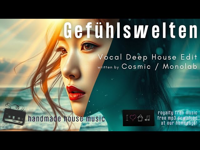 Vocal Deep House  - Gefühlswelten (Vocal Deep House Edit) - royalty free music!