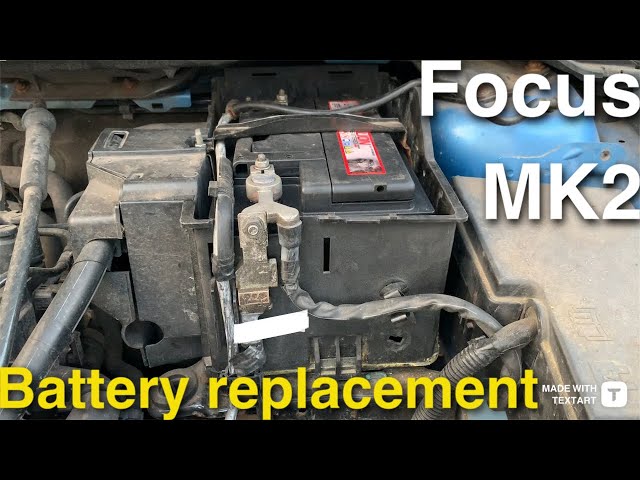 Focus MK2 battery replacement #ford #fordfocus #fordfocus2